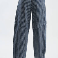 Pinstripe Drawstring Pants