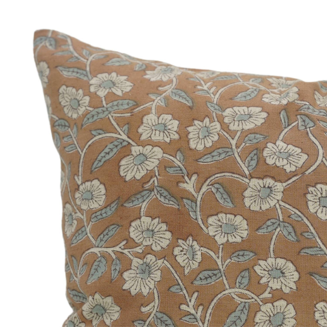 Artistic Block Print Pillow Cover