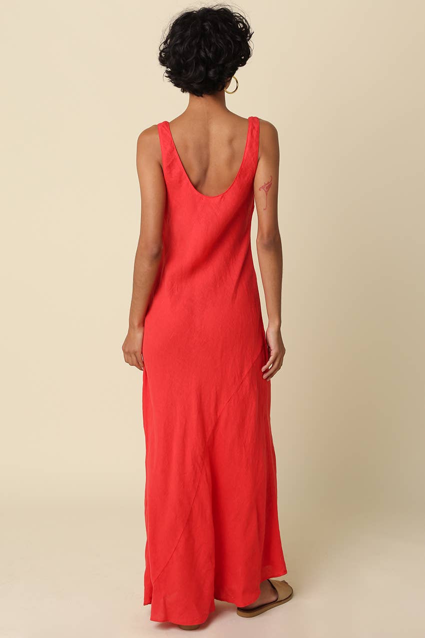 Jayme Linen Dress