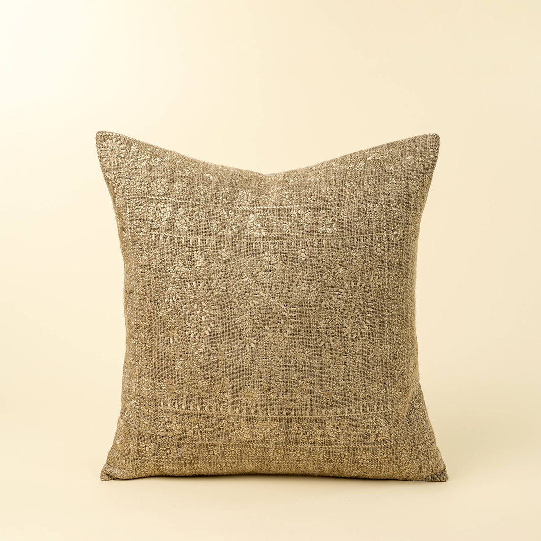 Nisha Embroidered Pillow Cover 20x20