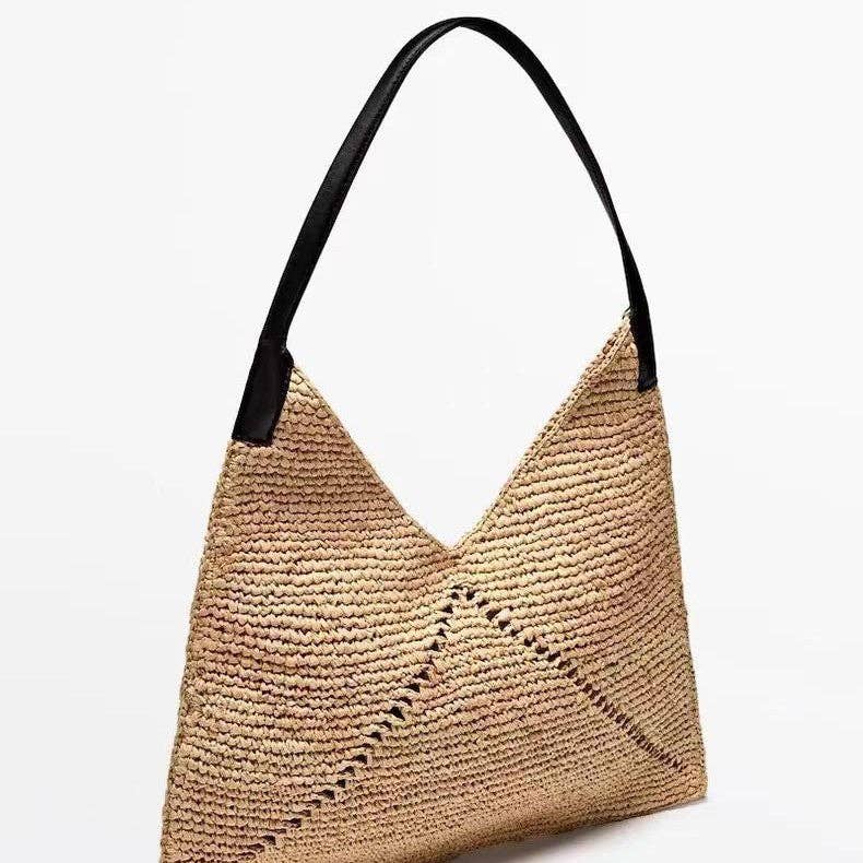 French Straw Tote