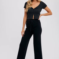 Ribbed Sweater Lounge Pant