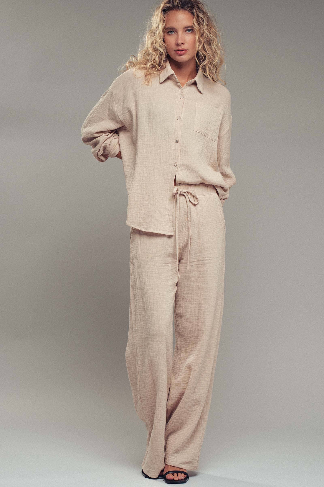 Cotton Gauze Lounge Set
