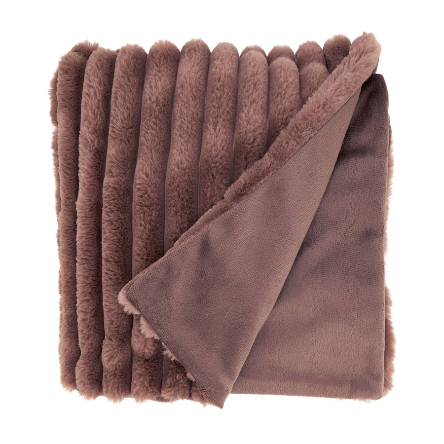 Faux Fur Throw