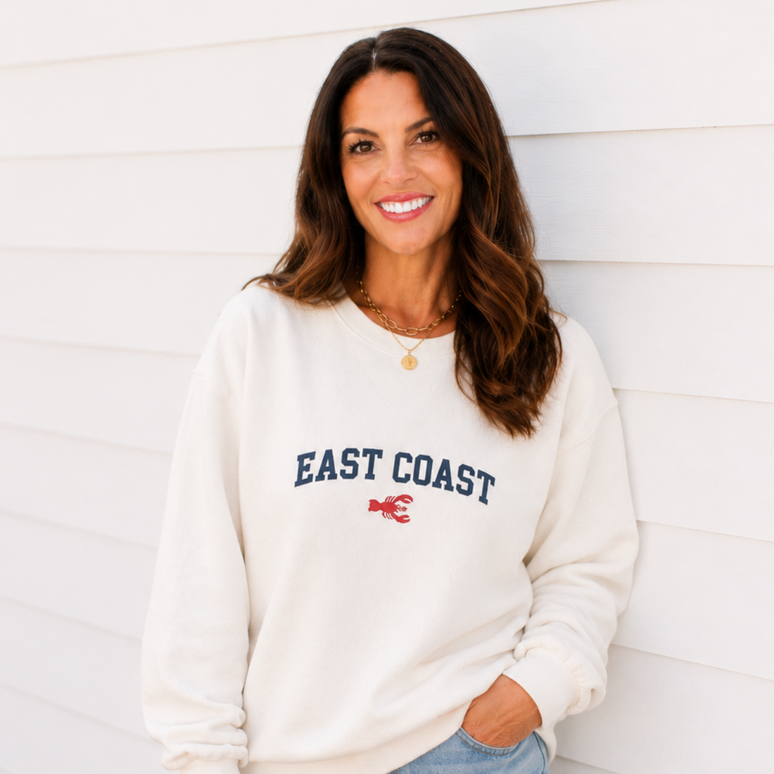 East Coast Lobster Crewneck Sweatshirt