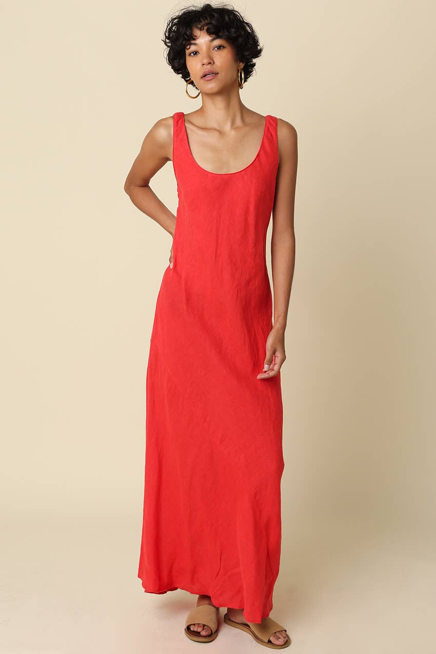 Jayme Linen Dress