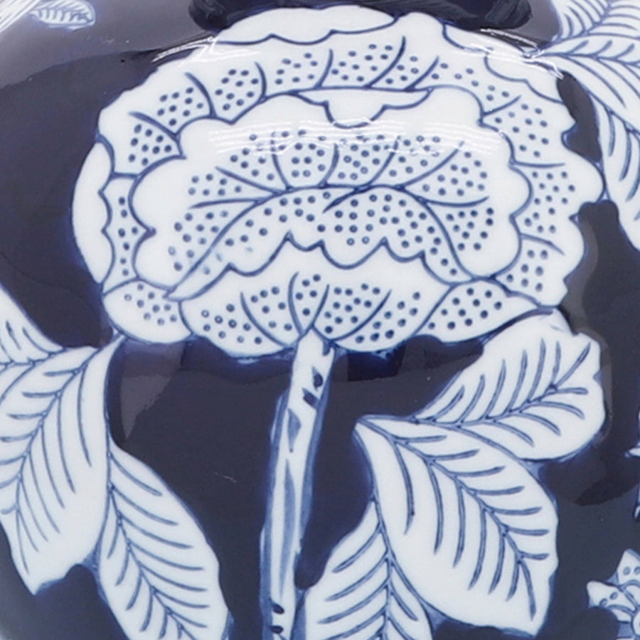 Ceramic Round Floral Vase