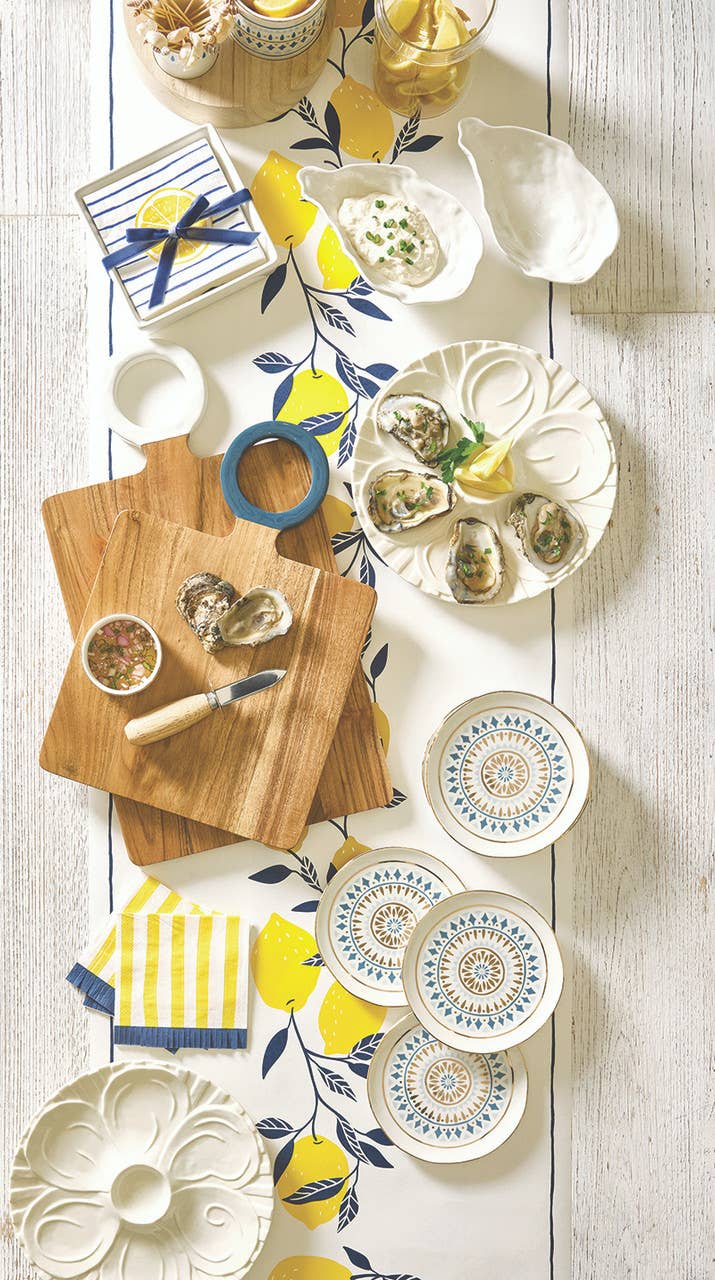Ceramic Oyster Bowl: Ceramic
