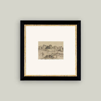 Tuscan Village Framed Art 5x5