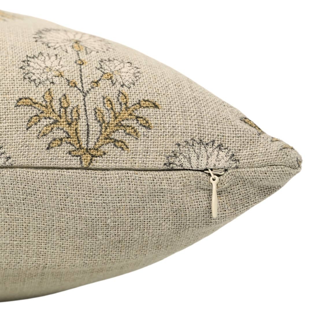 Rishi Block Print Pillow Cover