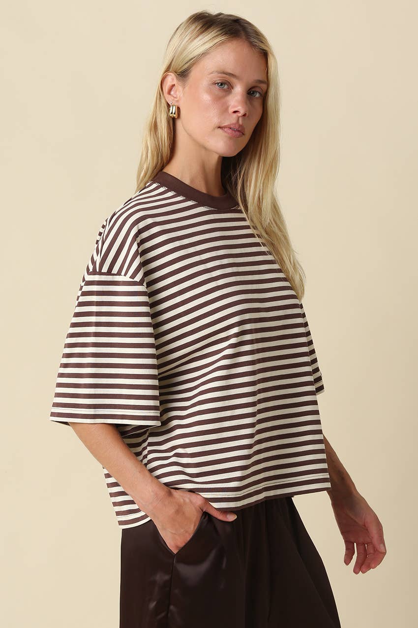 Lena Striped Top