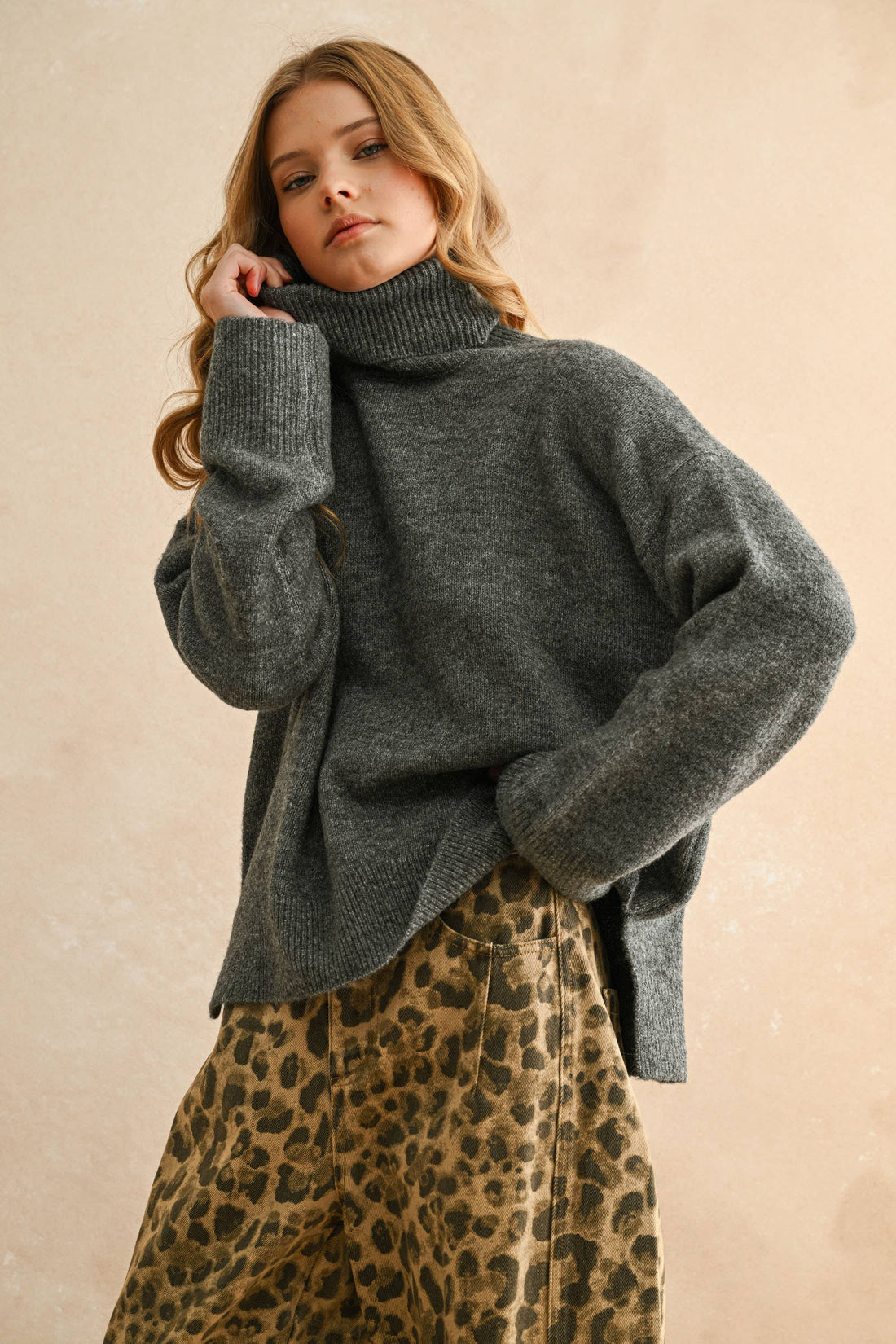 Turtle Neck Long Sleeve