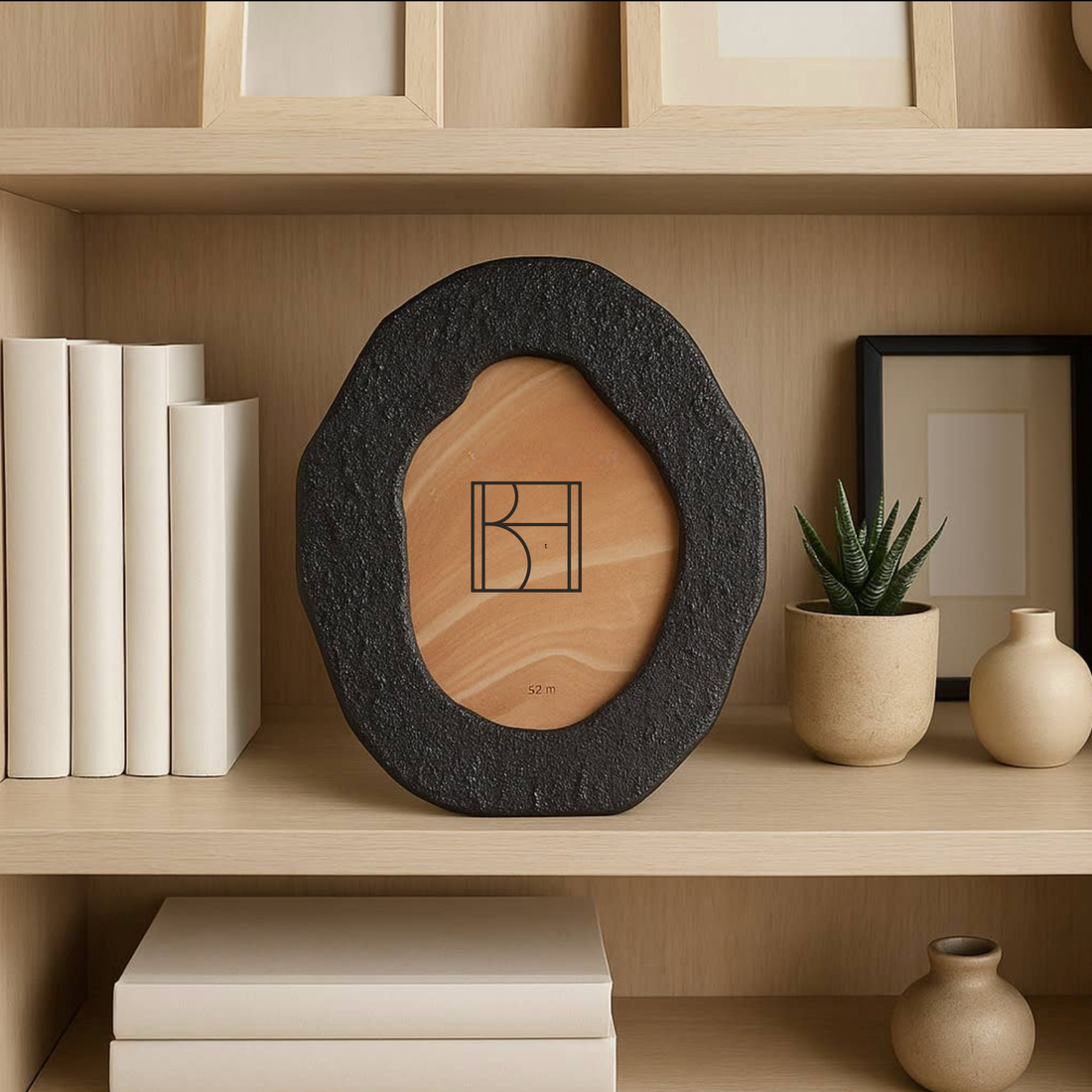 Black Wood Organic Frame 5x7