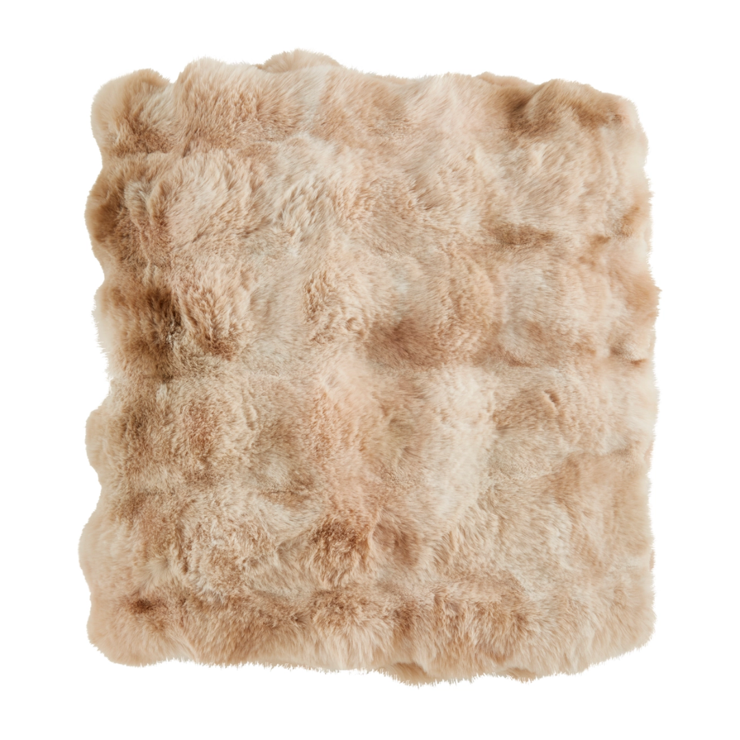 Soft Faux Fur Throw 50x60