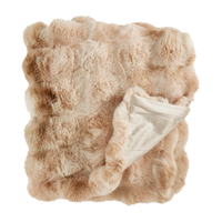 Soft Faux Fur Throw 50x60
