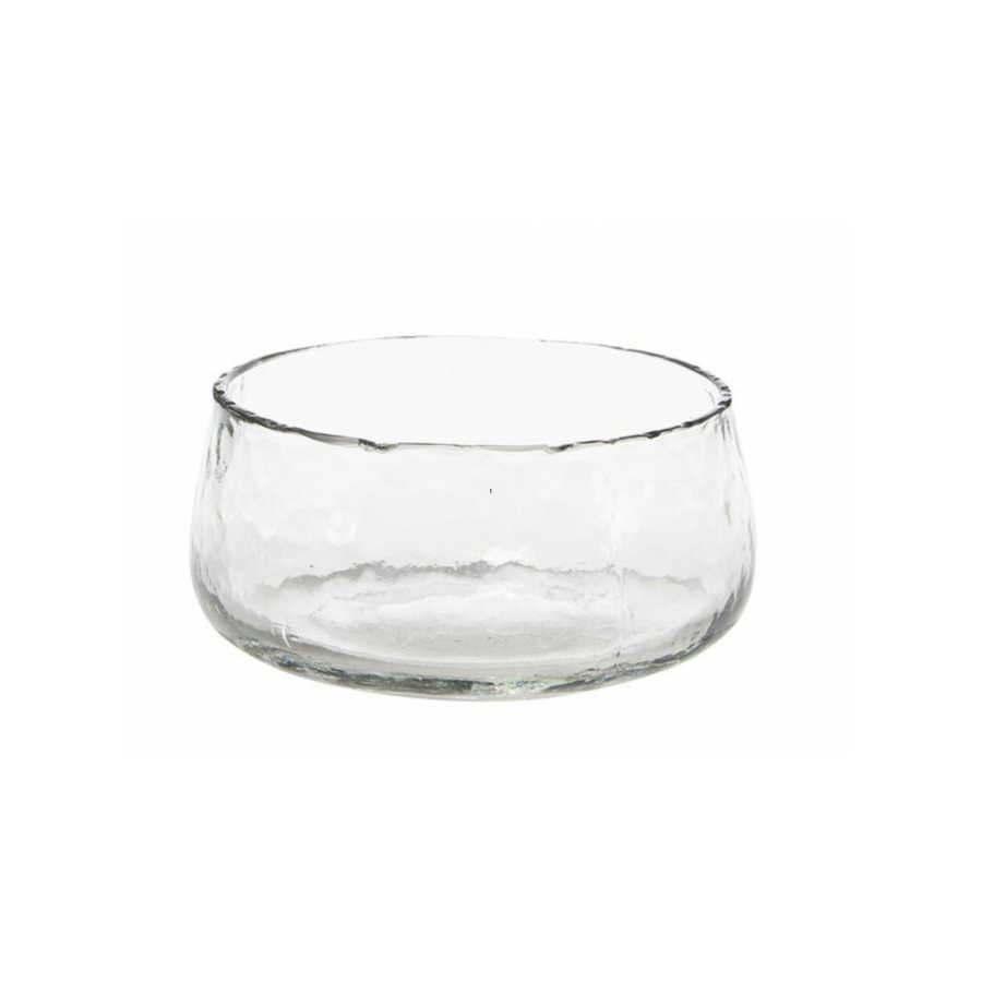 Pebbled Glass Bowl Small