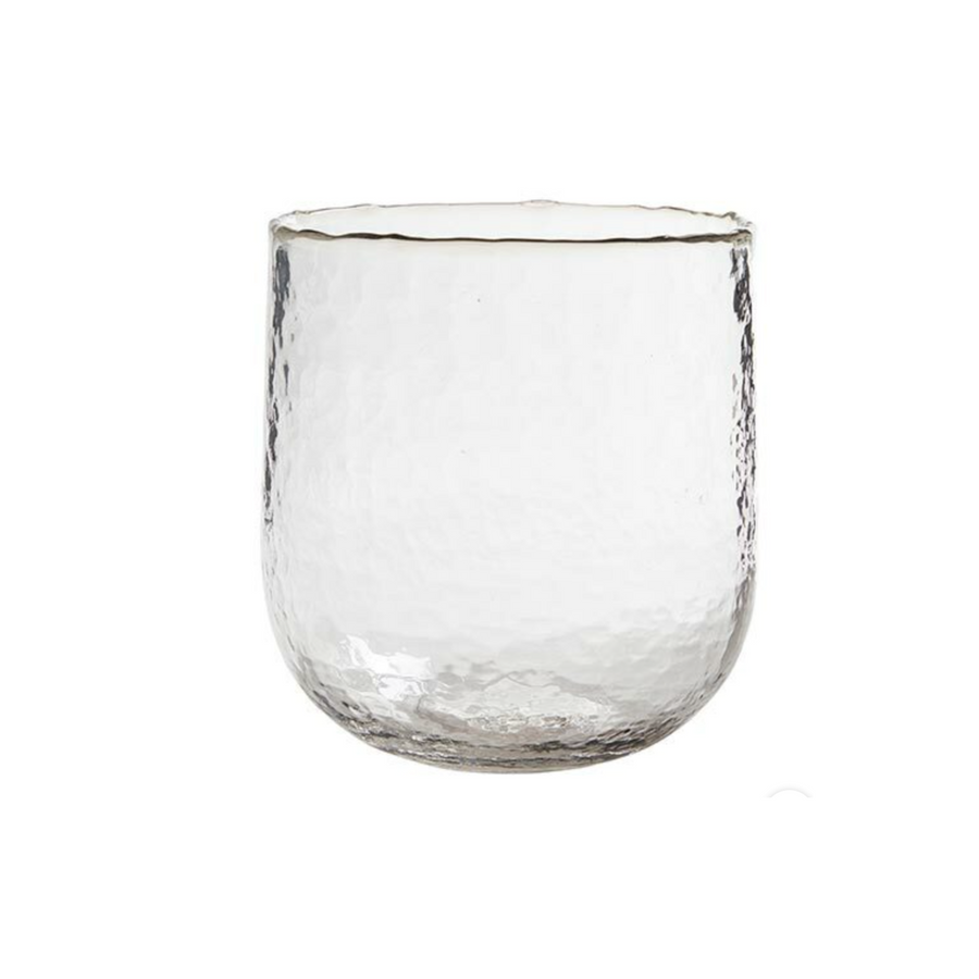 Pebbled Glass Bucket