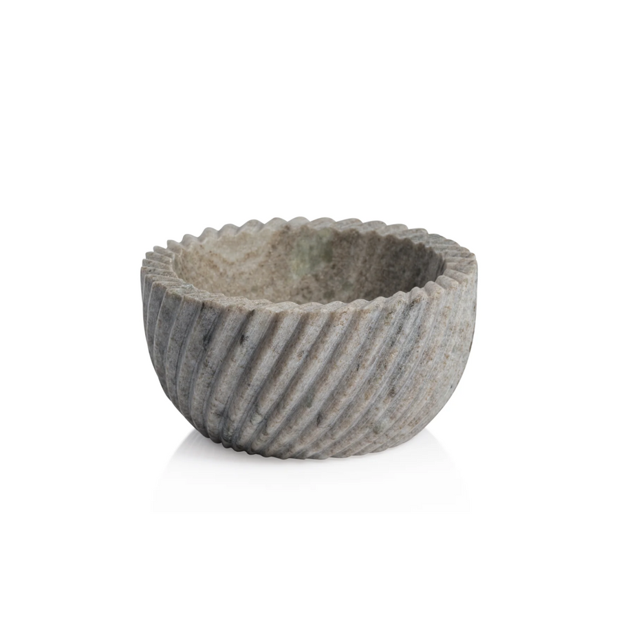 Spiral Marble Bowl