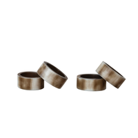 Marbled Resin Napkin Rings