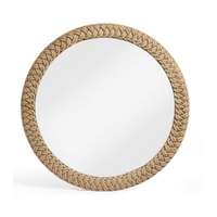 Midge Rope Round Mirror