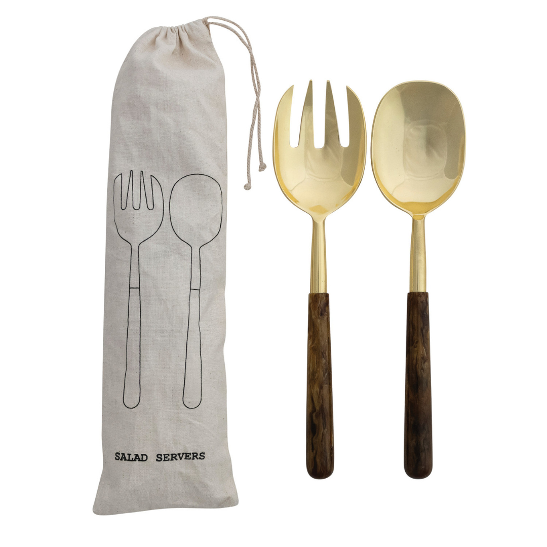 Stainless Steel Salad Servers