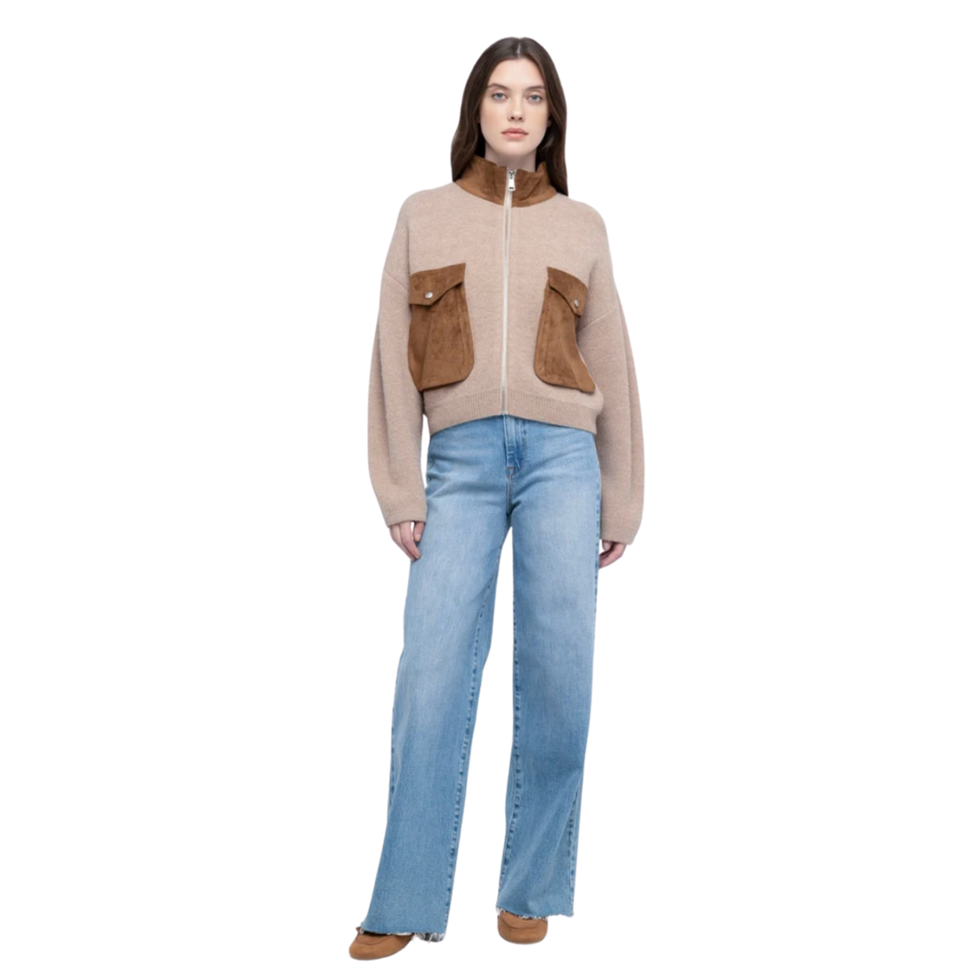 Latte Sweater Jacket