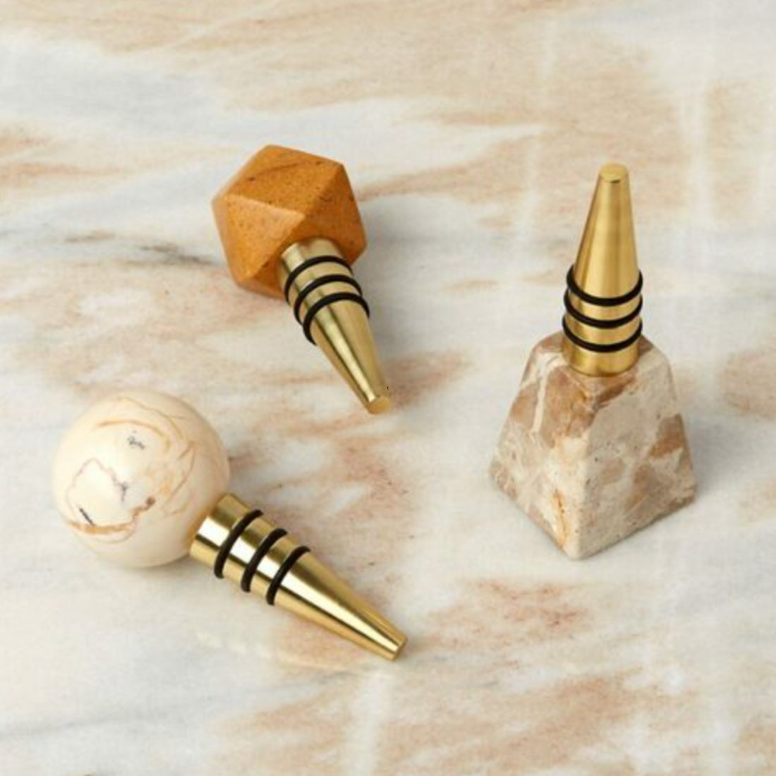 Marble Bottle Stopper