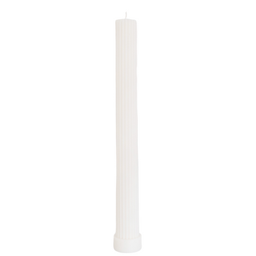 Fluted Taper Candle | Baran Collection