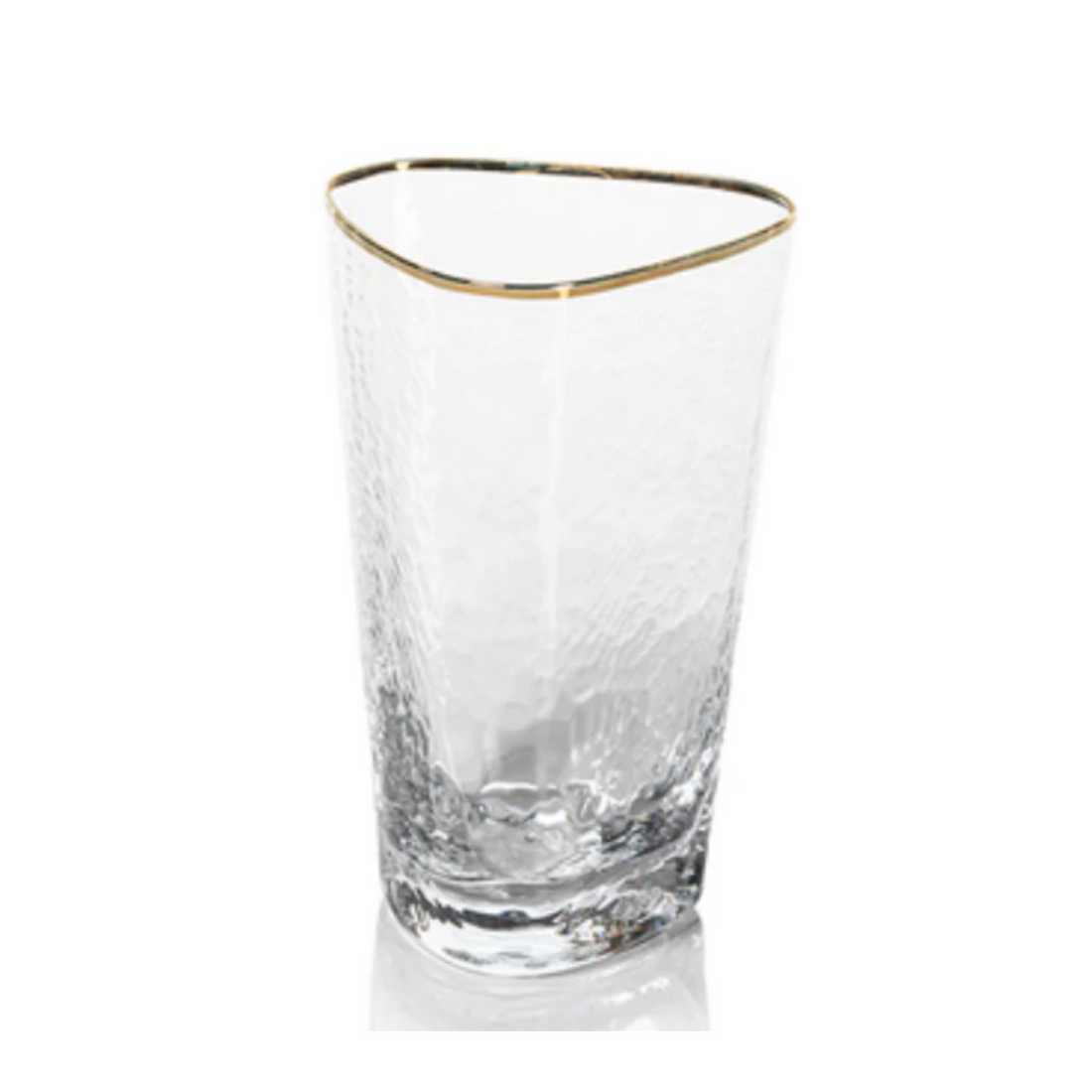 Gold Rim Highball Glass