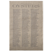 Oysters Tea Towel