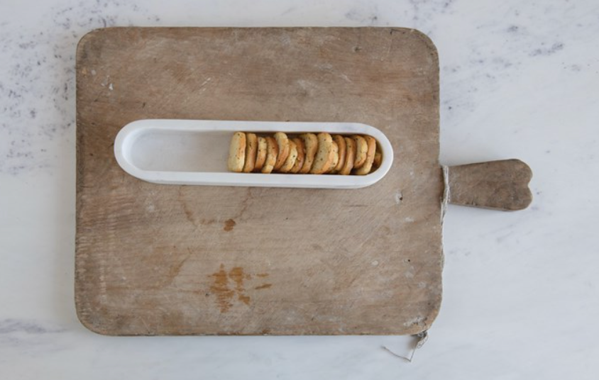 Marble Cracker Dish