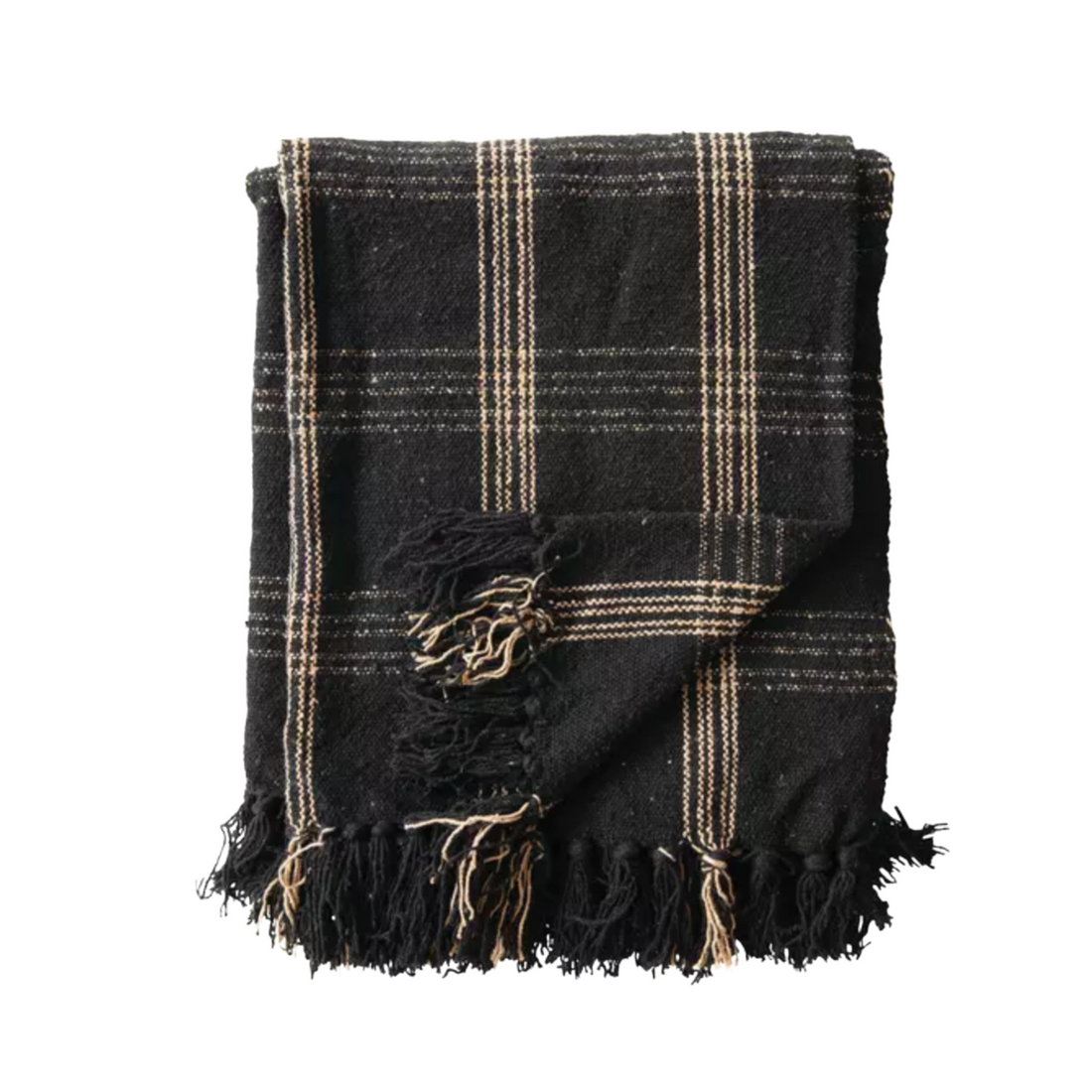 Theo Plaid Throw