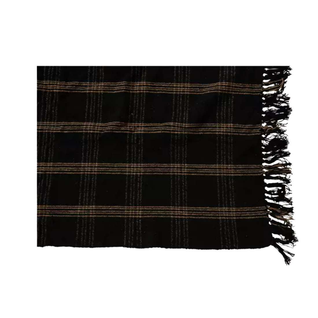 Theo Plaid Throw