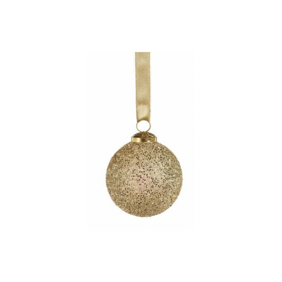 Gold Beaded Ornament