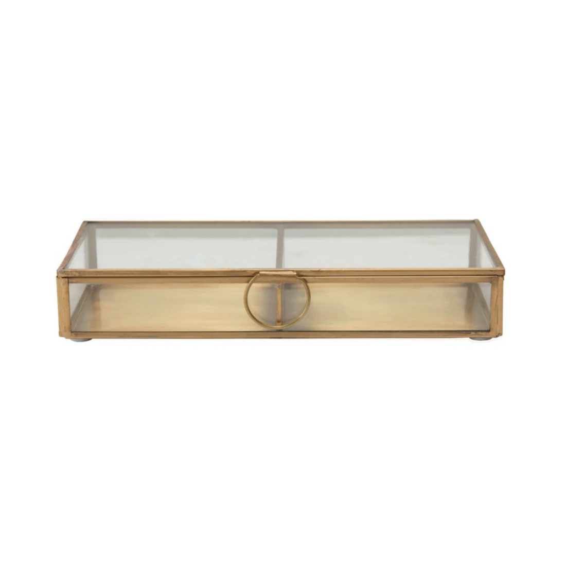 Brass & Glass Display Box