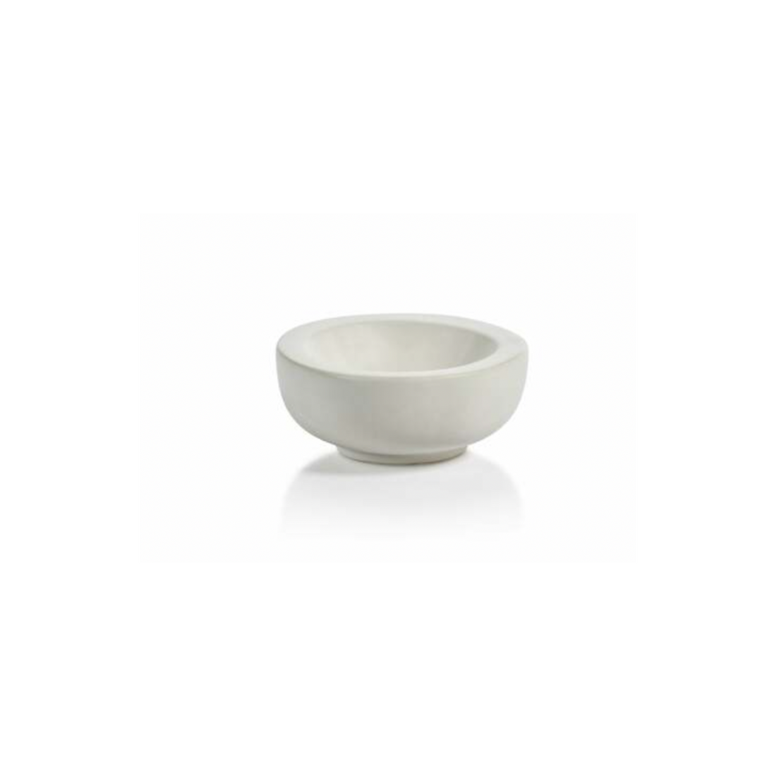 Organic White Ceramic Bowl