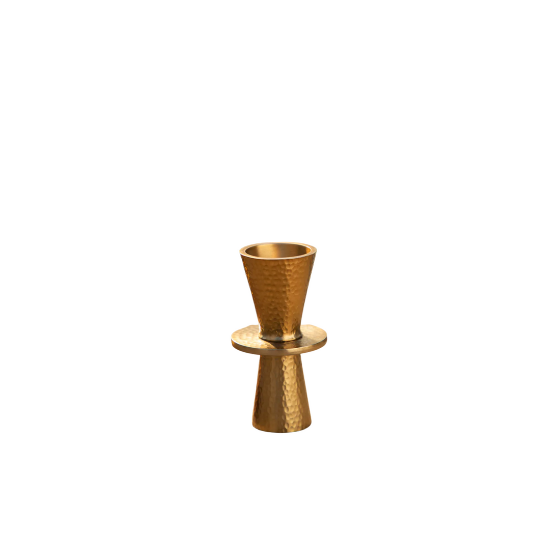 Hammered Brass Jigger