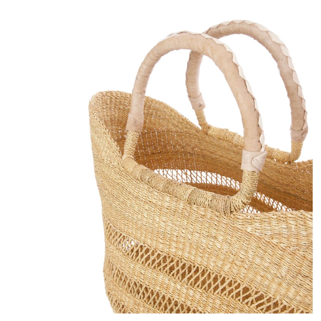 Lace Shopper | Natural