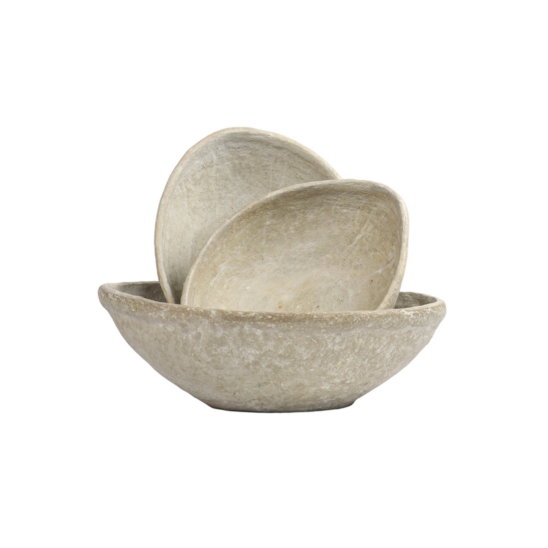 Oval Mache Bowl