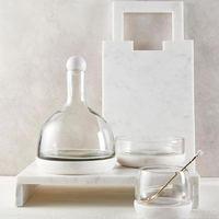 Marble + Glass Wine Carafe